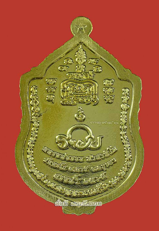เหรียญรุ่น สรงน้ำ หลวงพ่อรวย วัดตะโก จ.พระนครศรีอยุธยา ปี 2565 เนื้อทองทิพย์ ตอกโค้ด- หมายเลขพร้อมกล่องเดิมครับ เหรียญที่ 2