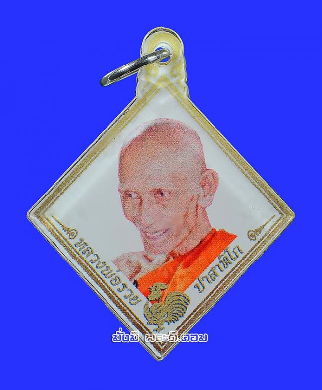 เหรียญอะคริลิกสีทอง ไตรมาส 63 รุ่นรวยเจริญพร 99 หลวงพ่อรวย วัดตะโก จ.พระนครศรีอยุธยา ปี พ.ศ.2563 ครับ เหรียญที่ 1