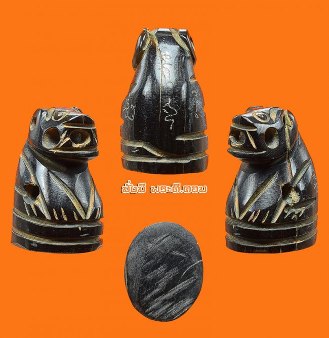 เสือแกะ เนื้อเรซิ่นไม่ทราบที่และรายละเอียดในการจัดสร้างครับ 